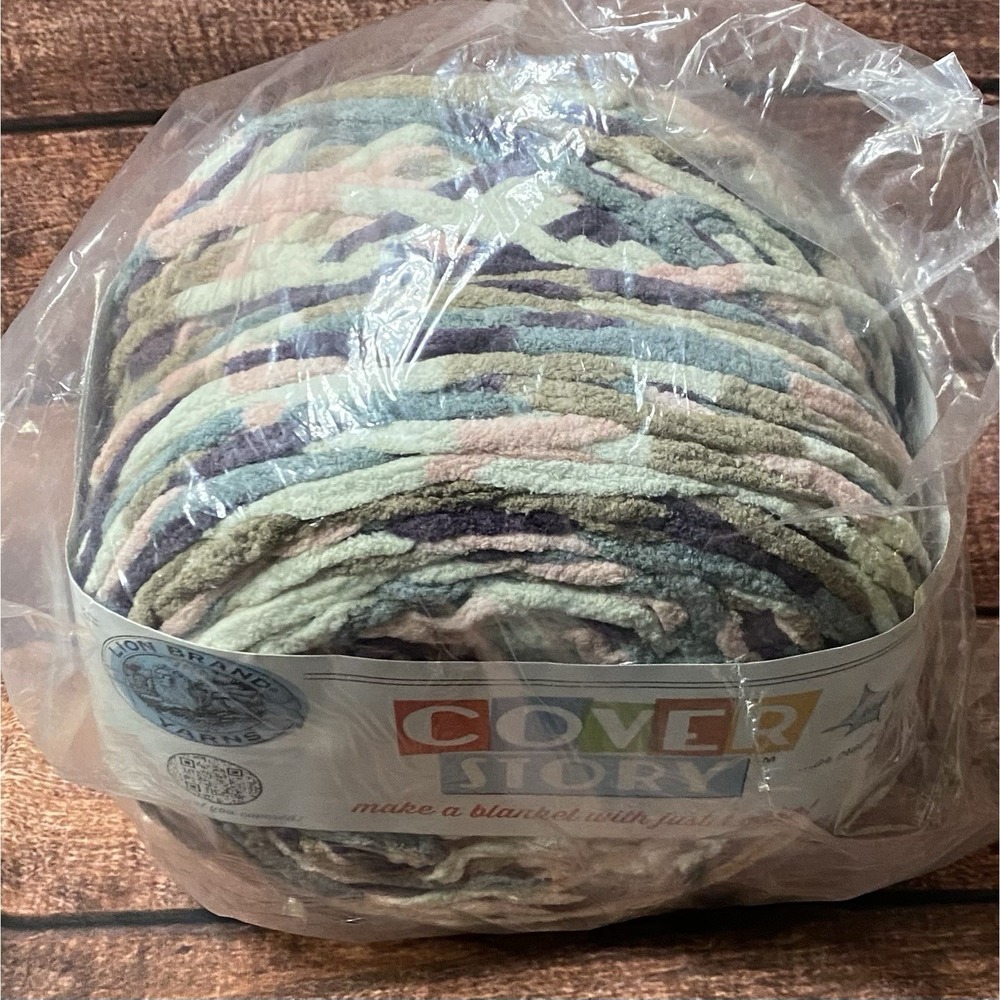 Lion Brand Yarns Cover Story Emery (220X) 6 Super Bulky 35 oz/547 yards New - Picture 6 of 6